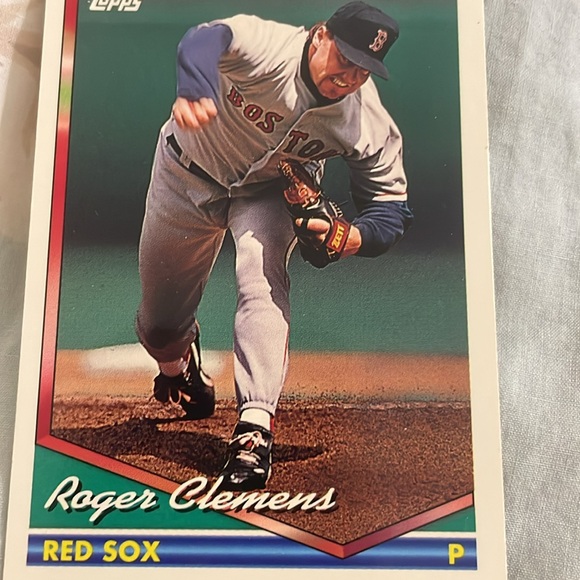 720 Roger Clemens topps baseball card Red Sox - Picture 3 of 6